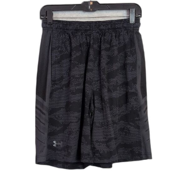 Under Armour Loose Black Gray Athletic Shorts Men's M - Picture 1 of 4